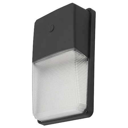 Sunlite LED 15W 1425-1650 Lumens, CCT 27K-50K Black Outdoor Mini Wall Pack Fixture with Photocell 87820-SU