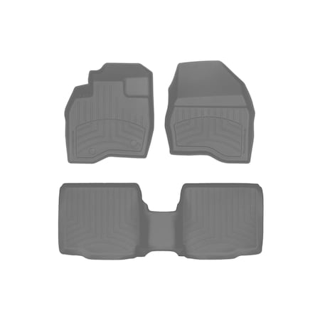 Weathertech Grey, Front and Rear FloorLiner HP 467041IM-463594IM