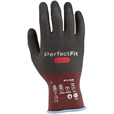 G-Tek Seamless Knit Engineered Yarn Glove with Polyurethane Coated Grip, Touchscreen, Vend-Ready NPF21-0118N-V-6