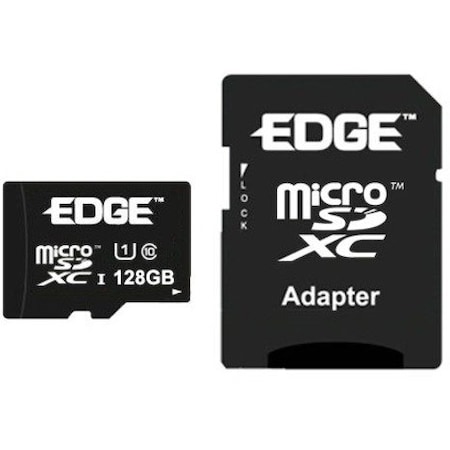 Edge Memory EDGE 128 GB Class 10/UHS-I (U1) microSDXC - Class 10/UHS-I (U1) PE247973