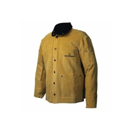 Caiman Gold Boarhide Coat/Jacket, Medium, Gold 607-3030-M