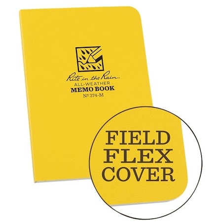 Rainwriter MEMO BOOK FIELD-FLEX YLW 374-M
