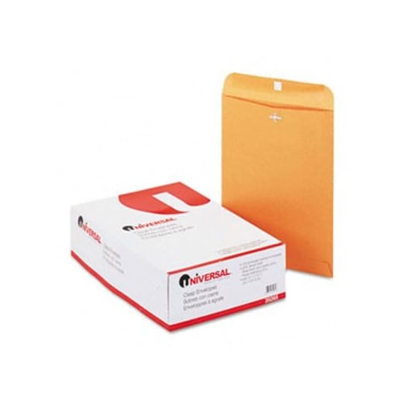 Universal Clasp Catalog Envelopes, 28 lb., 9-1/2"W x 12-1/2"H, Kraft, 100/Pack 35265