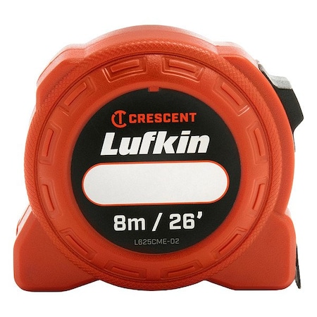 Crescent Lufkin Power Tape, 8M/26 ft, Legacy L625CME-02