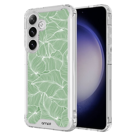 Ampd TPU/ACRYLIC CASES AA-S24PLUS-HDPRINT-PALM