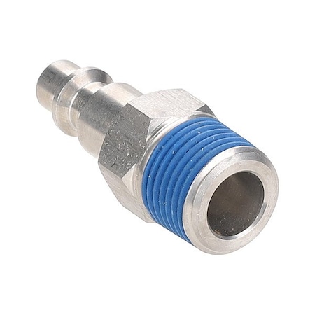 Speedaire Coupler Plug, (M)NPT, 1/4,304 SS 30E549