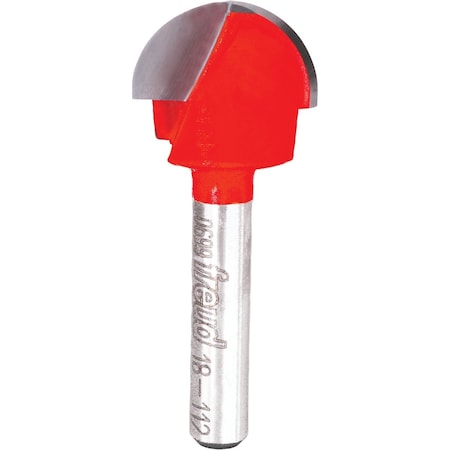Freud 3/8'' Radius Round Nose Router Bit 18-112