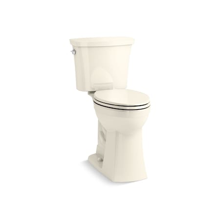 Kohler Kelston ContinuousClean tall two-piece elongated toilet, 1.28 gpf 30688-96