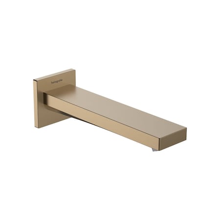 Hansgrohe Tecturis E Tub Spout in Brushed Bronze 73410141