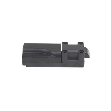 Southco Electronic Slide Bolt, Front Mount, Top Bolt Position, 24 Volts, Plastic, Black EM-10-11-410