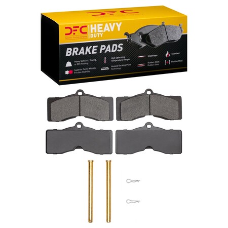 Dfc Heavy Duty Disc Brake Pad Set,  1214-0008-01