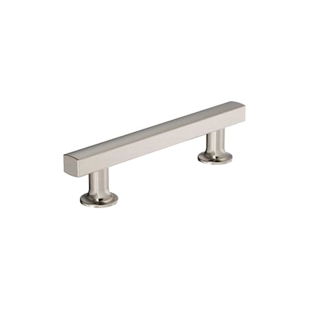 Amerock Everett 3-3/4 inch 96mm Center-to-Center Satin Nickel Cabinet Pull BP37104G10