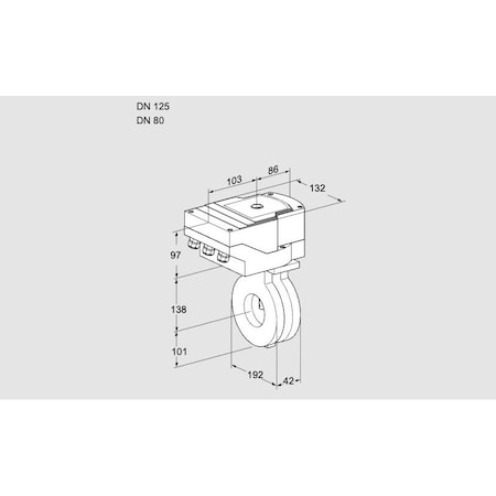 Honeywell Kromschroder IBA125/80Z05/40A2D KS88303299