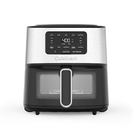 Cuisinart Black/Silver 6 qt Programmable Digital Air Fryer AIR-200NAS