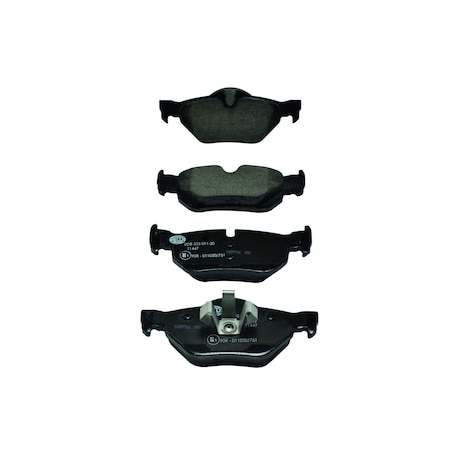 Hella Brake Pad Set, disc brake 355011301