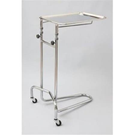 Tech Med Calf Base Double Post Mayo Stand Large Tray 4366