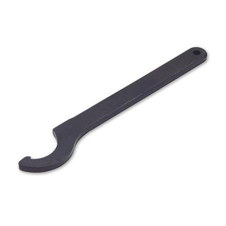 J.W. Winco Spanner Wrenches, Steel, Metric, Hook A54403