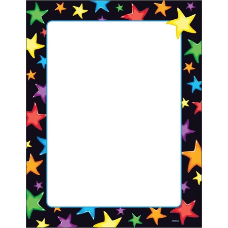 Trend Enterprises Trend Gel Stars Terrific Multipurpose Paper, TEPT11413, Letter 8.50" x 11", 50/Pack T11413