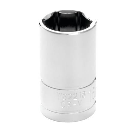 Performance Tool 1/2 In Dr. Socket 16Mm, W32216 W32216