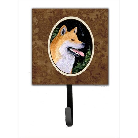 Carolines Treasures 4.25 x 6 in. Shiba Inu Leash Or Key Hook SS8598SH4