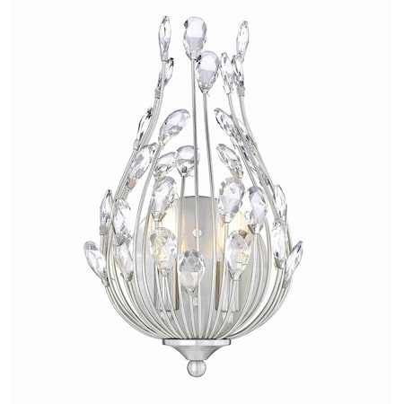 Z-Lite Gabriella Brushed Nickel 2 Light Wall Sconce 1957-2S-BN