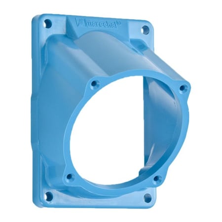 Meltric ANGLE ADAPTER 30 DEGREE POLY BLUE SIZE 3 513M3