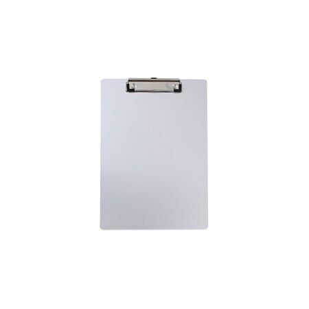 Universal Aluminum Clipboard with Low Profile Clip, 1/2" Capacity, 8x11.5 Sheets UNV40301