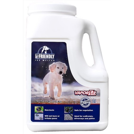Vaporizer Magnesium Chloride Pet Friendly Pellet Ice Melt 8 lb VP-PS08JG