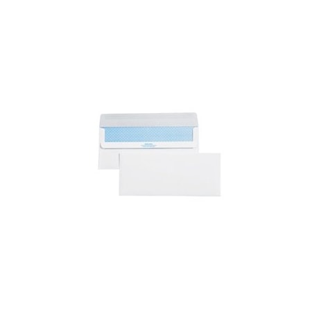 Bubblefast 2500-4 1/8 x 9 1/2'' - #10 Plain Redi-Seal Business Envelopes with Security Tint, 2500PK BFEN1109