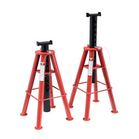 Sunex 10 Ton High Height Pin Type Jack Stands ( Pair) 1410