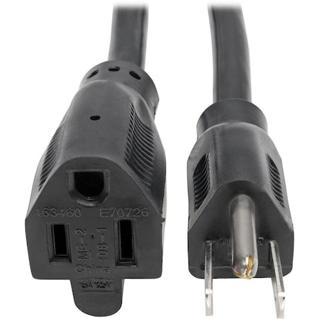 Eaton Tripp Lite Series Power Extension Cord, NEMA 5-15P to NEMA 5-15R - Heavy-Duty, 15A, 120V, 14 P024-025