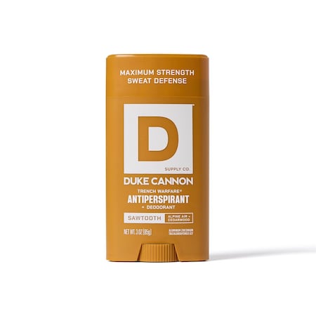 Duke Cannon Trench Warfare Orange Antiperspirants/Deodorants 3 oz 1 pk DEOAP-SWTH3