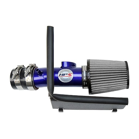 Hps Performance Air Intake Kit with Heat Shield, Blue,  827-613BL