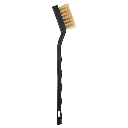A E S Industries Detail Brush, 7 in OAL, 1/2 in Brush, Horse Hair, Nylon Handle 609-H