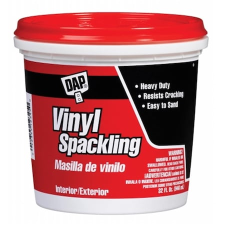 Homestead 1 Quart Vinyl Spackling Compound Interior 12132 HO3540013