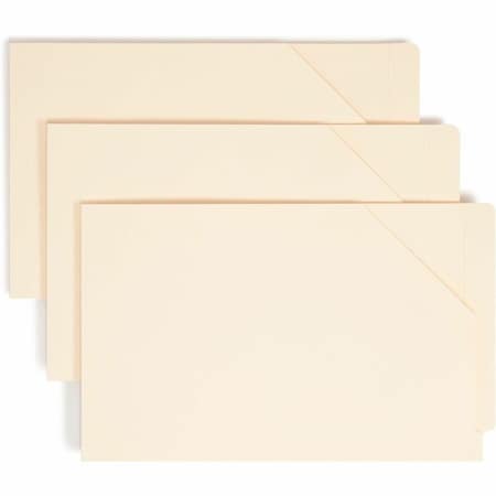 Smead Smead, END TAB JACKETS WITH REINFORCED TABS, STRAIGHT TAB, LEGAL SIZE, 11-PT MANILA, 100PK 76700