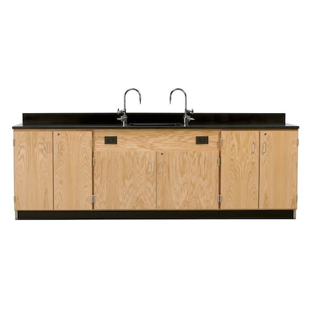 Diversified Spaces Wall Service Bench, 108" W, 36" Height 3216K