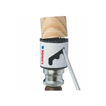 Lenox Bi-Metal SPEED SLOT Hole Saw, 1-3/8 in dia, 1-1/2 in D, 1-5/8 in L, Unarbored 433-3002222L