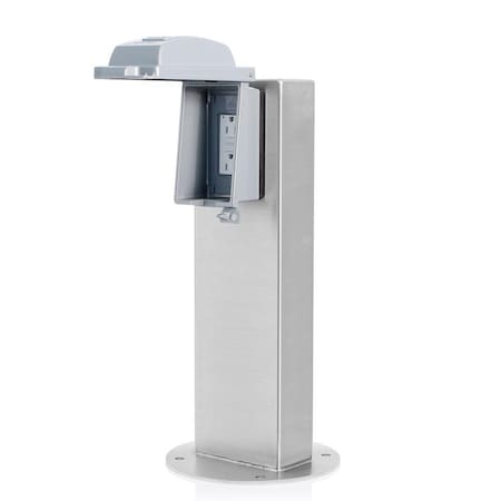 Leviton 18.0" H, 8.0" D, 8.0" W, 3R, 304 Stainless Steel 1PS18-3S