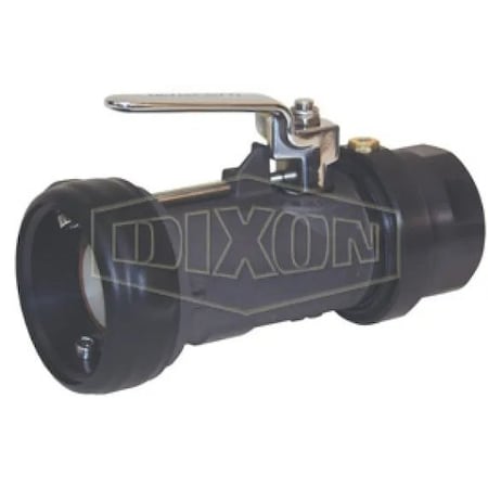 Dixon Bayonet Dry Disconnect Coupling, 2 in Nominal, Straight Swivel Coupler x FNPT End Style, Aluminum, D BSS61-200