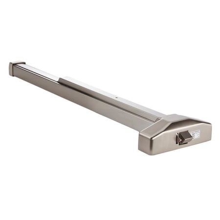 Pdq Rim Exit Device, UL Fire Rated 27" to 36" Door Width, Satin Stainless Steel Finish 4200R-F-630