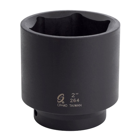 Sunex 1/2 in Drive 2 in Impact Socket 264