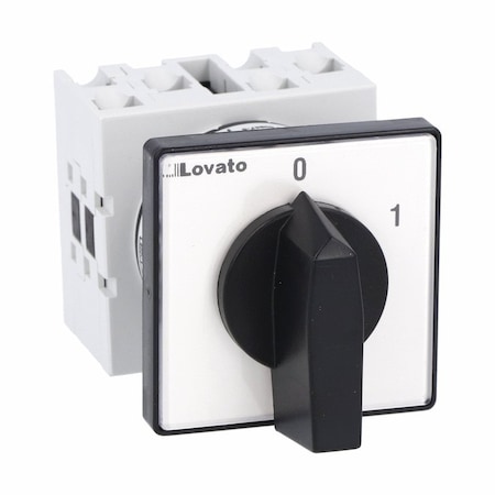 Lovato Rotary Cam Switche, Gx Series, U Version Front Mount. On/Off Four-Pole - 2 Wafers GX2092U