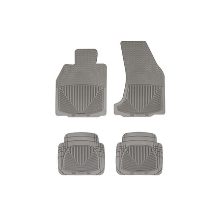 Weathertech Grey, Front and Rear All Weather Floor Mats W55GR-W50GR