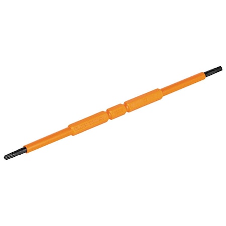 Klein Tools Screwdriver Blades, Double-Ended TORX 2PK 13158INSP