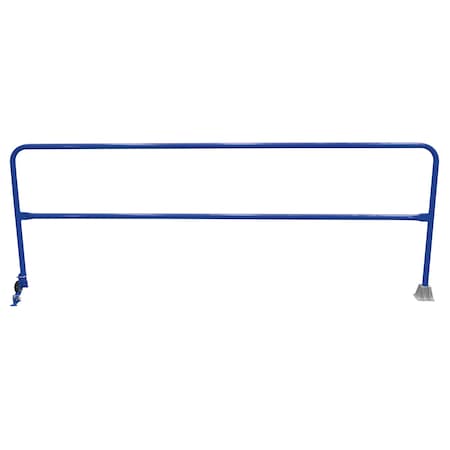 Vestil Steel Dock Safety Swing Gate 10 Ft. Length Blue SSG-10-BL