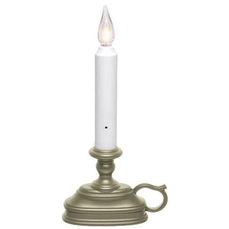 Xodus Innovations Window Candle, Pewter Candle, Alkaline Battery, LED Bulb VC1820P