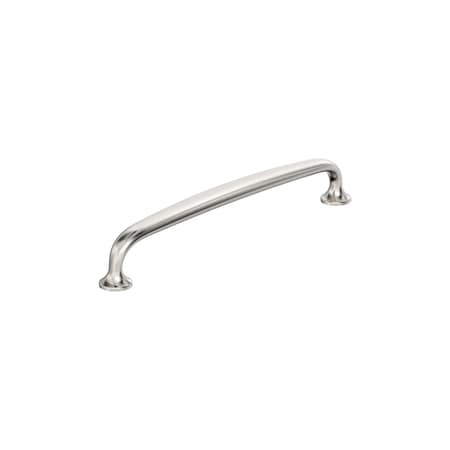 Amerock Renown 6-5/16 inch 160mm Center-to-Center Polished Nickel Cabinet Pull BP36796PN