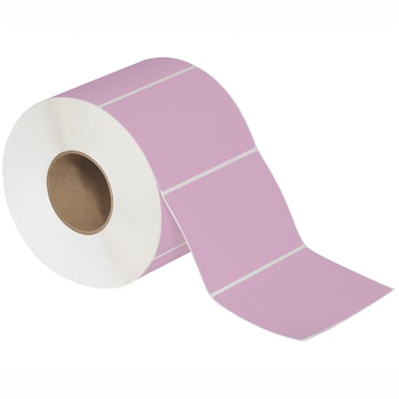 Tape Logic 6 x 4in Pink Thermal Transfer Labels THL142PK