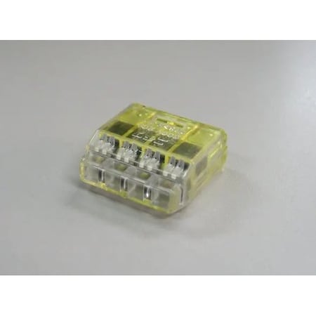 Nichifu Push-In Wire Connector, 4-pole QLX 4